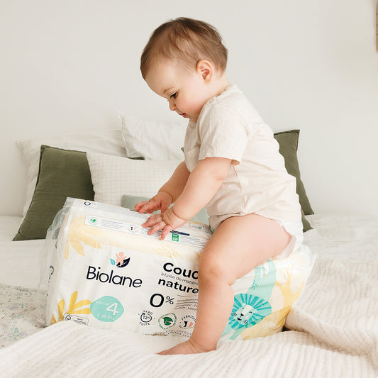 Quand changer la taille de couches de mon bébé ?