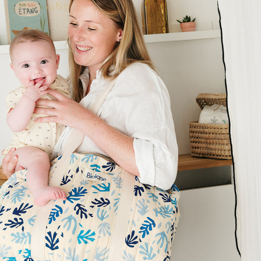 Couches écologiques, lingettes, bavoir... : Les indispensables du sac à langer