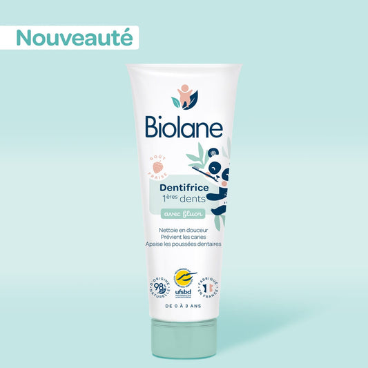 Dentifrice 1ères dents avec fluor