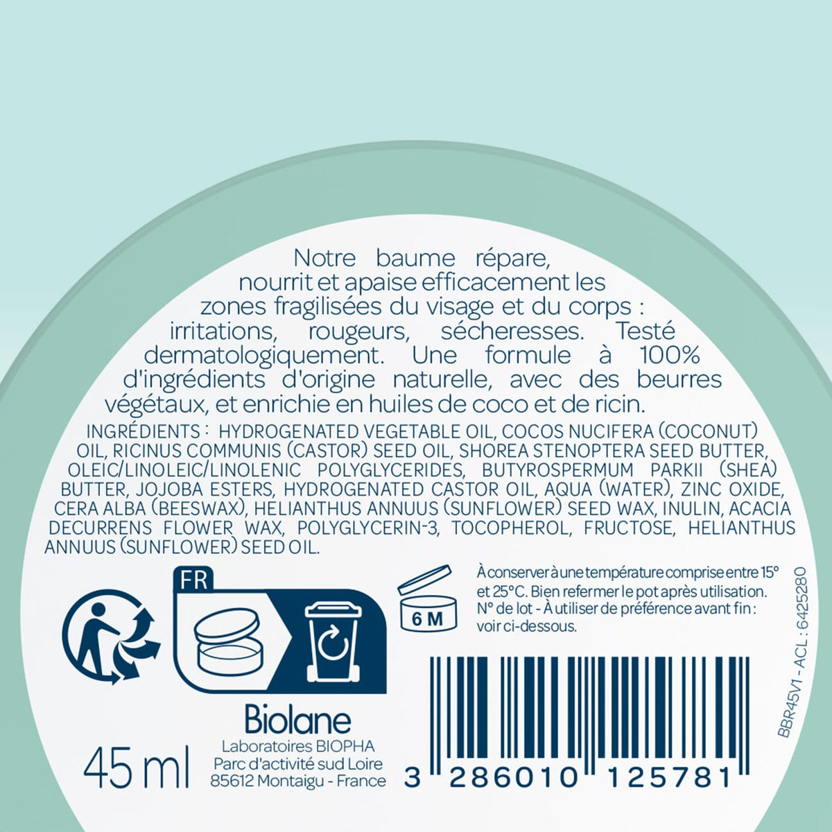 Baume réparateur