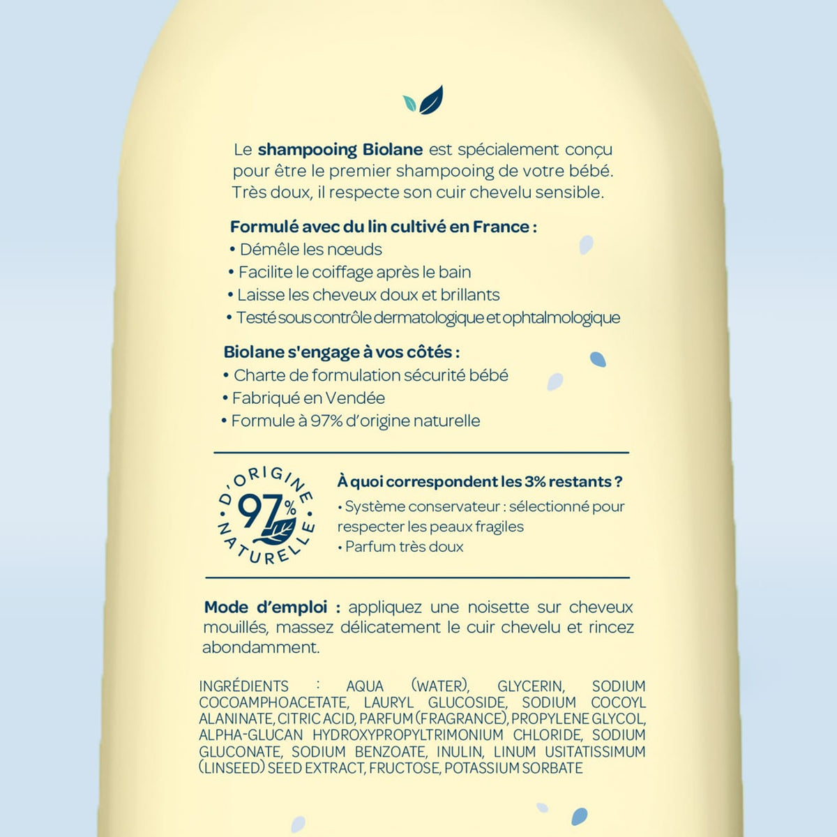 Shampooing doux