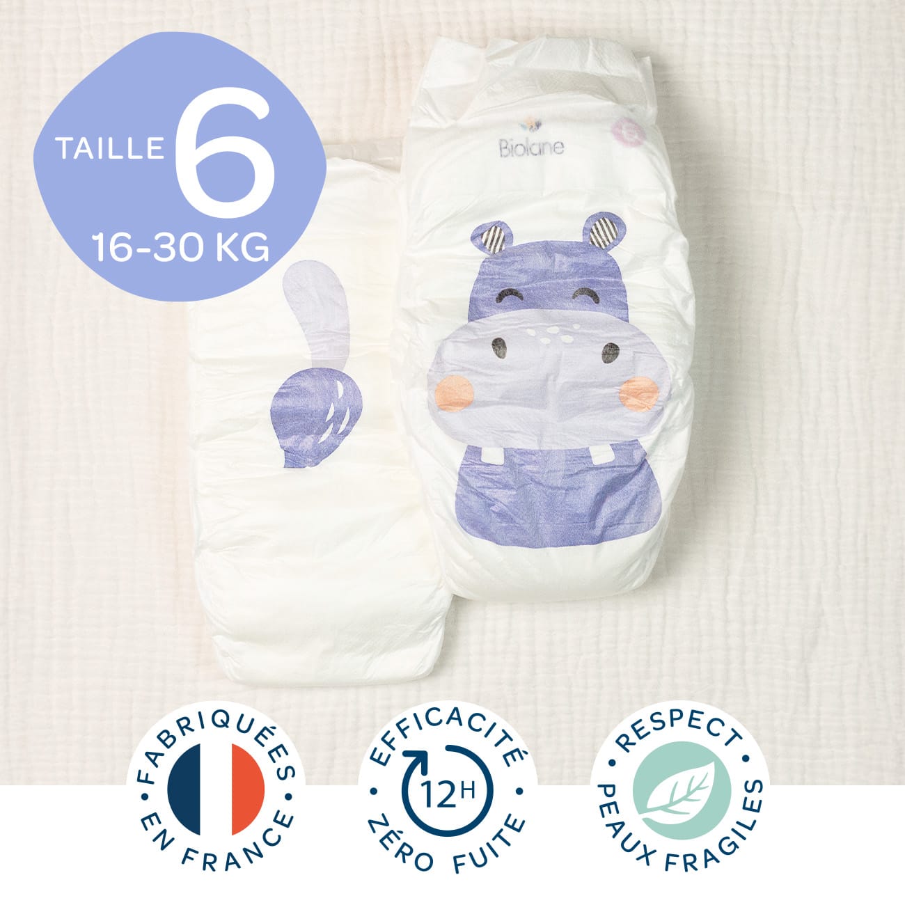 Couches - Taille 6