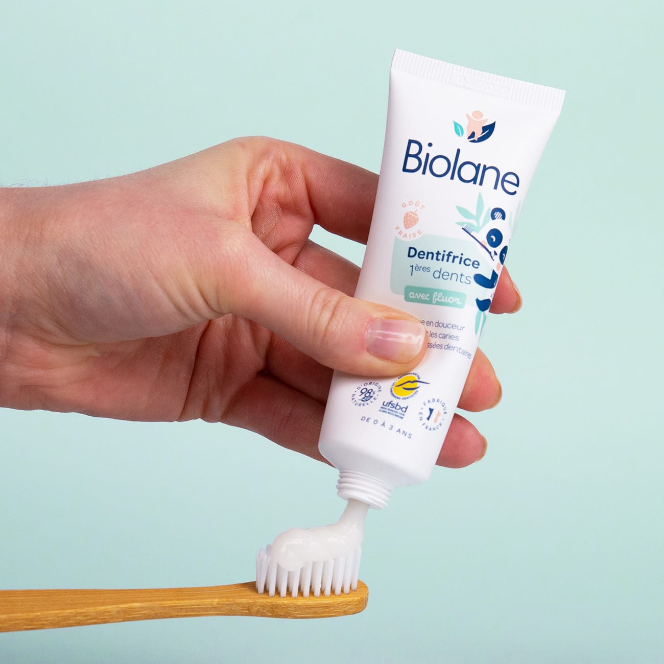 Dentifrice 1ères dents avec fluor