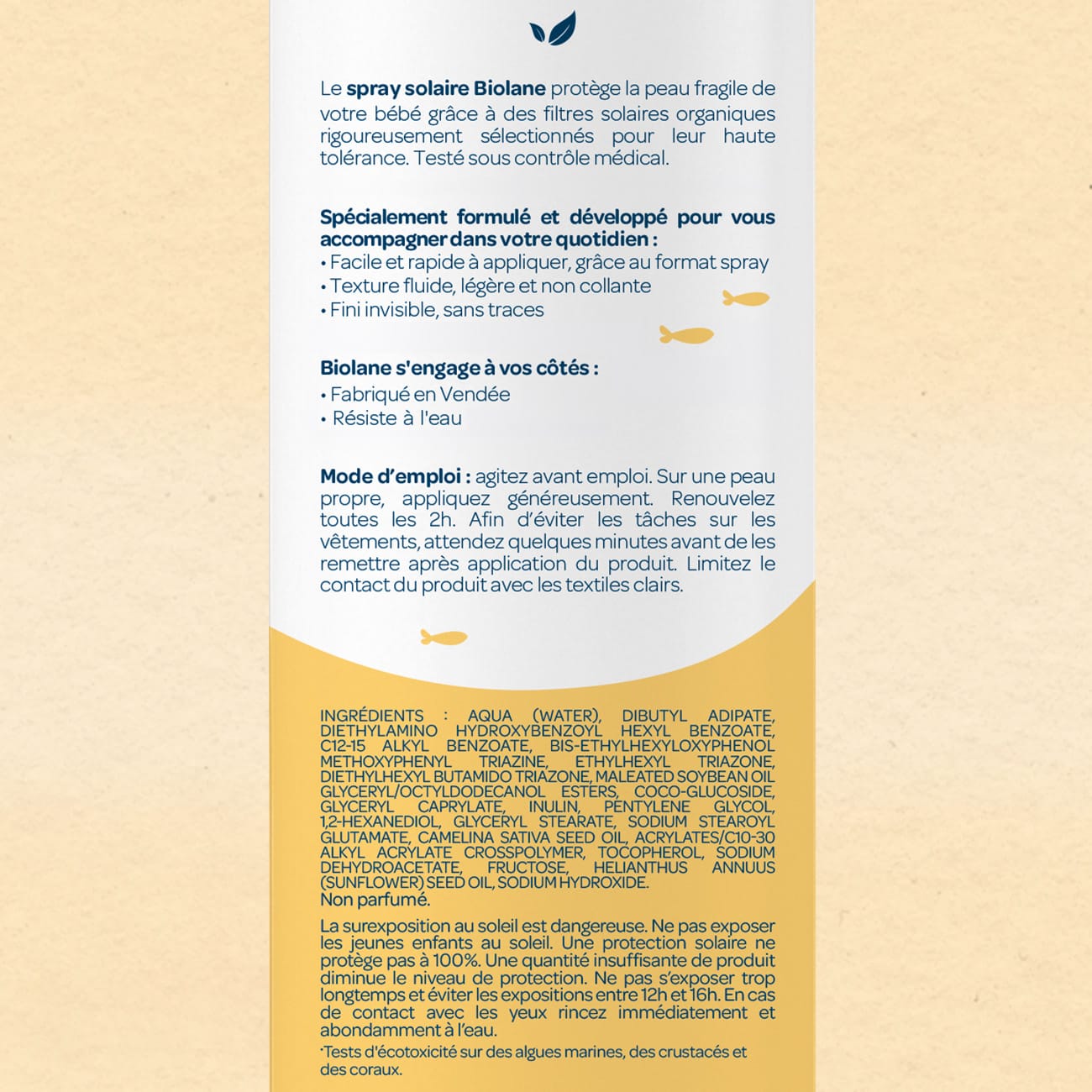 Spray solaire 200ml