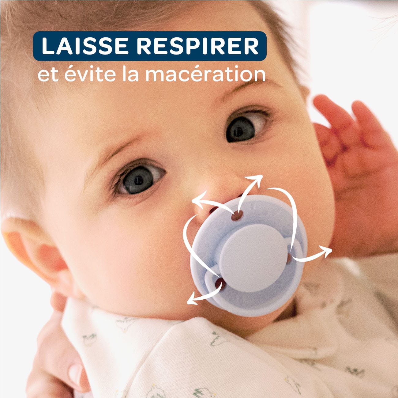 [OLD] Lot de 2 sucettes rondes +6 mois