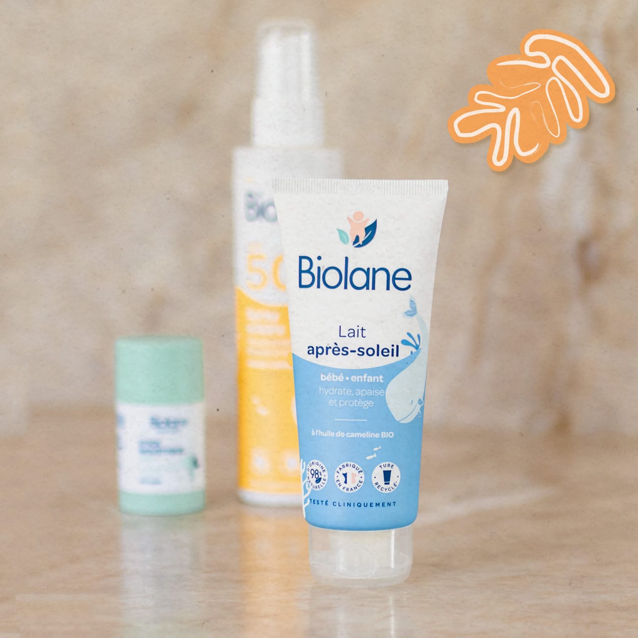 Lot de 2 lait après-soleil