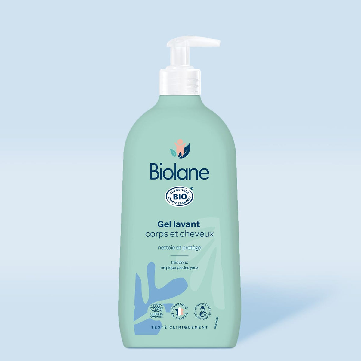 Gel lavant corps et cheveux certifié biologique