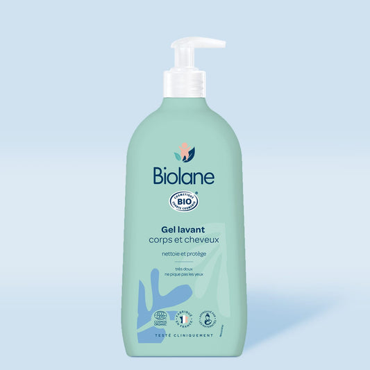 Gel lavant corps et cheveux certifié biologique