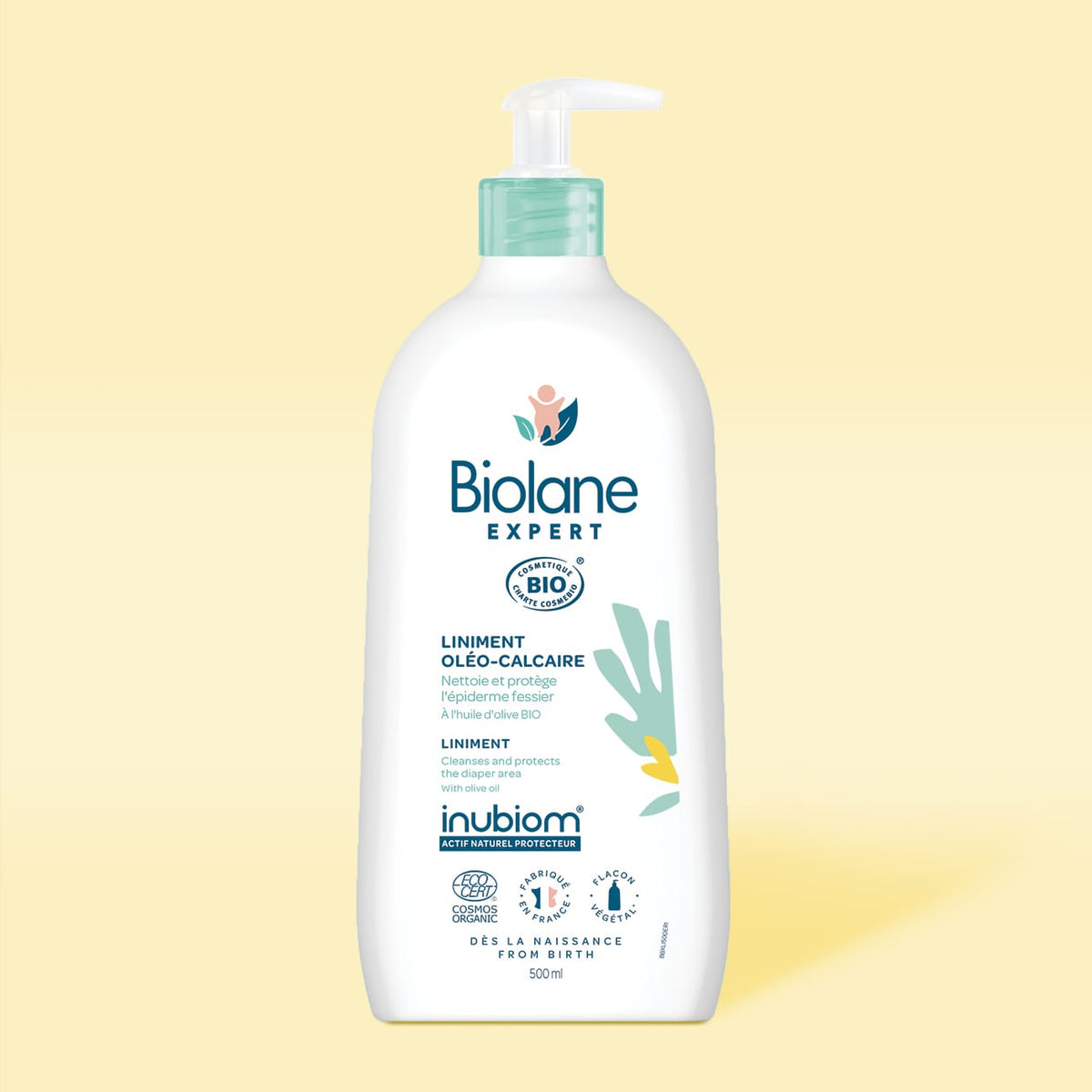 Liniment oléo-calcaire BIO 500 ml - Biolane Expert
