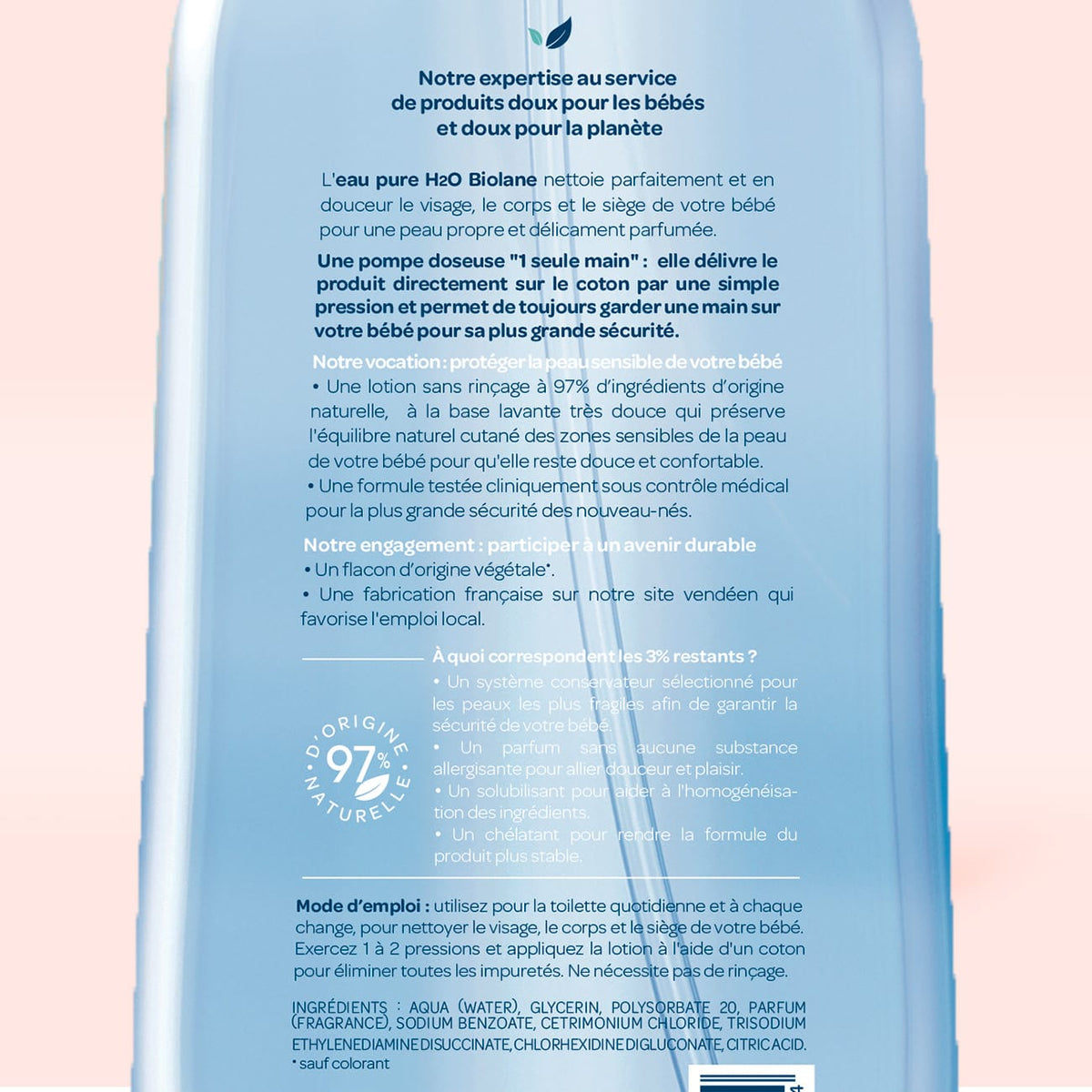 Eau Pure H2O 750ml