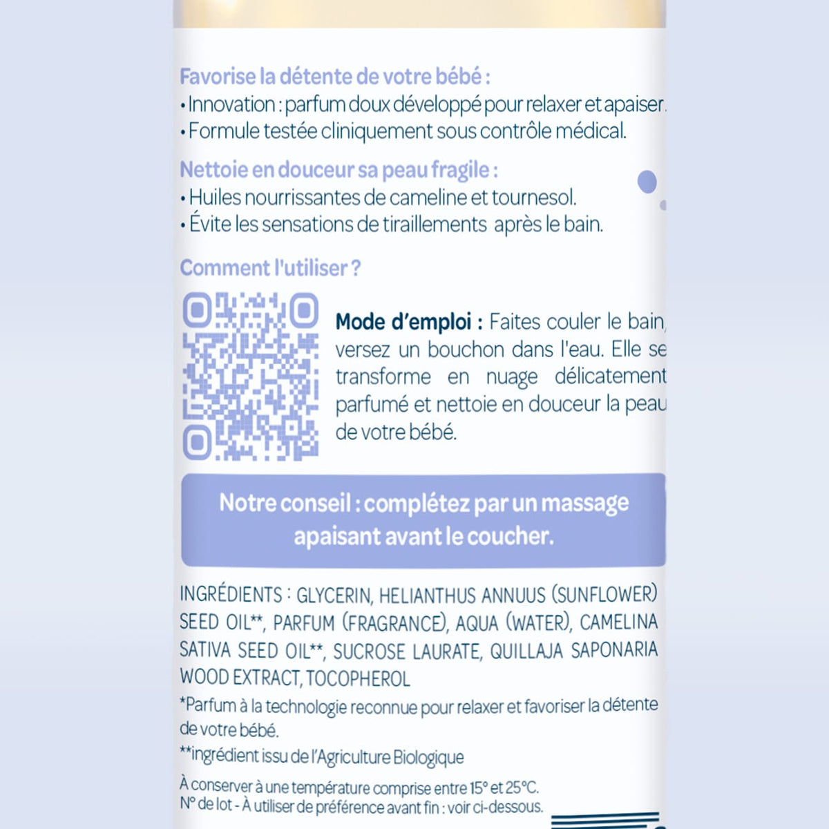 Bain relaxant