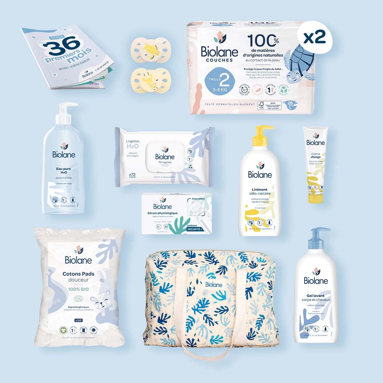 Coffret maternité & premiers jours Taille 2
