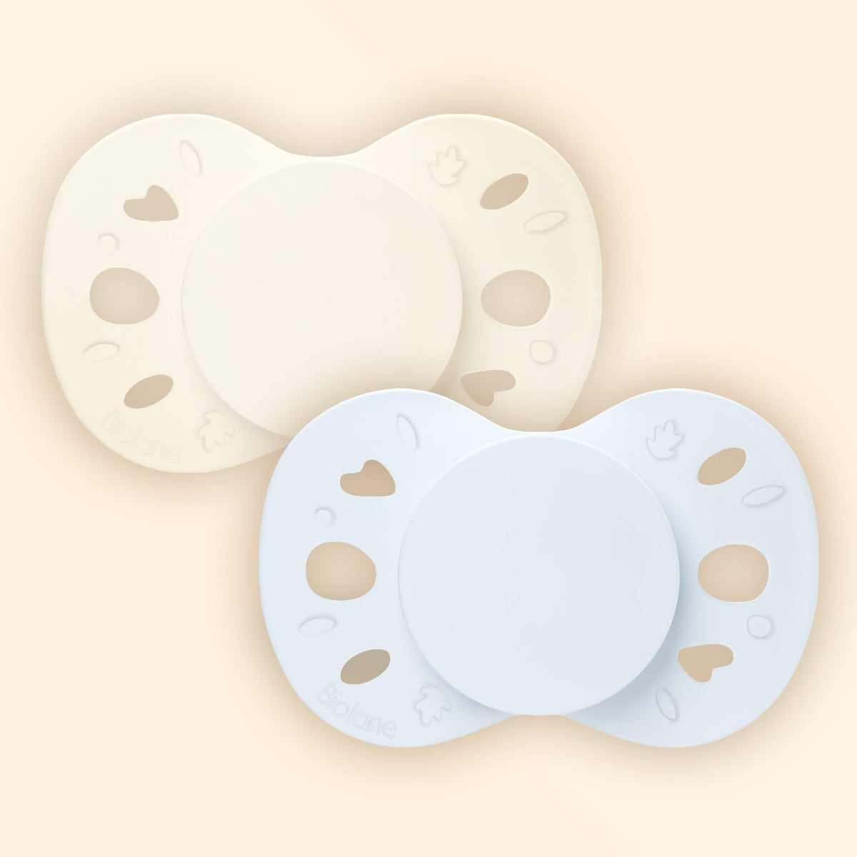[OLD] Lot de 2 sucettes anatomiques 0-6 mois Bleu