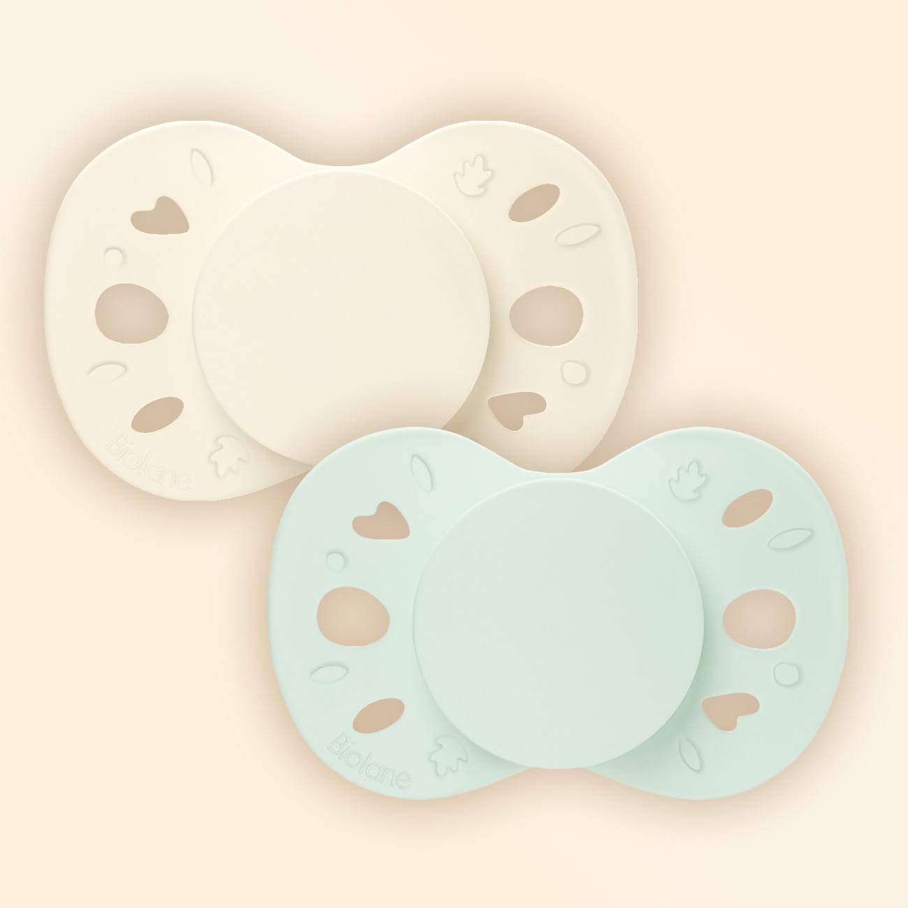 [OLD] Lot de 2 sucettes anatomiques 6-18 mois Vert