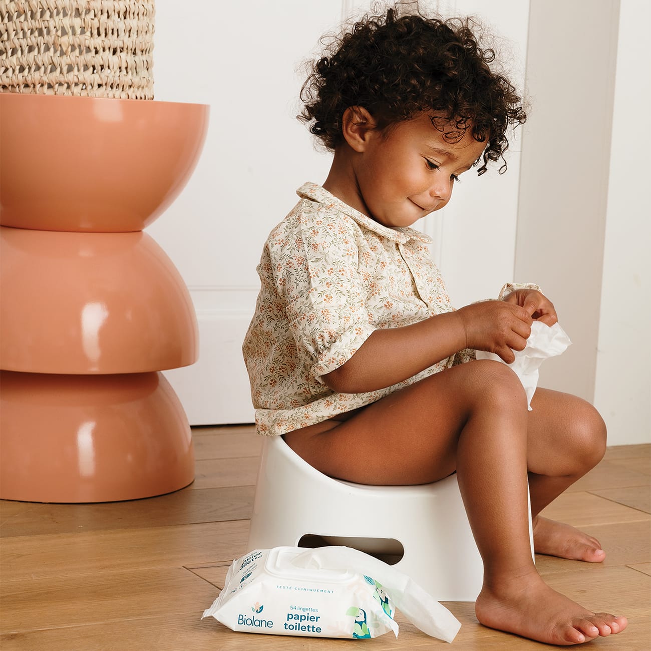 Lingettes papier toilette