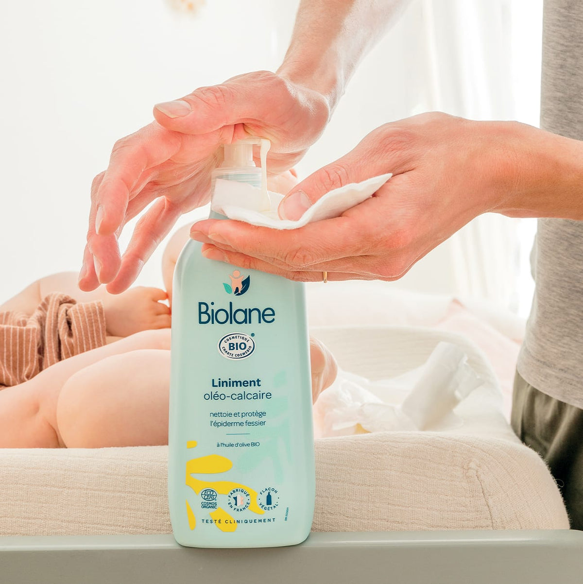 Liniment oléo-calcaire certifié biologique