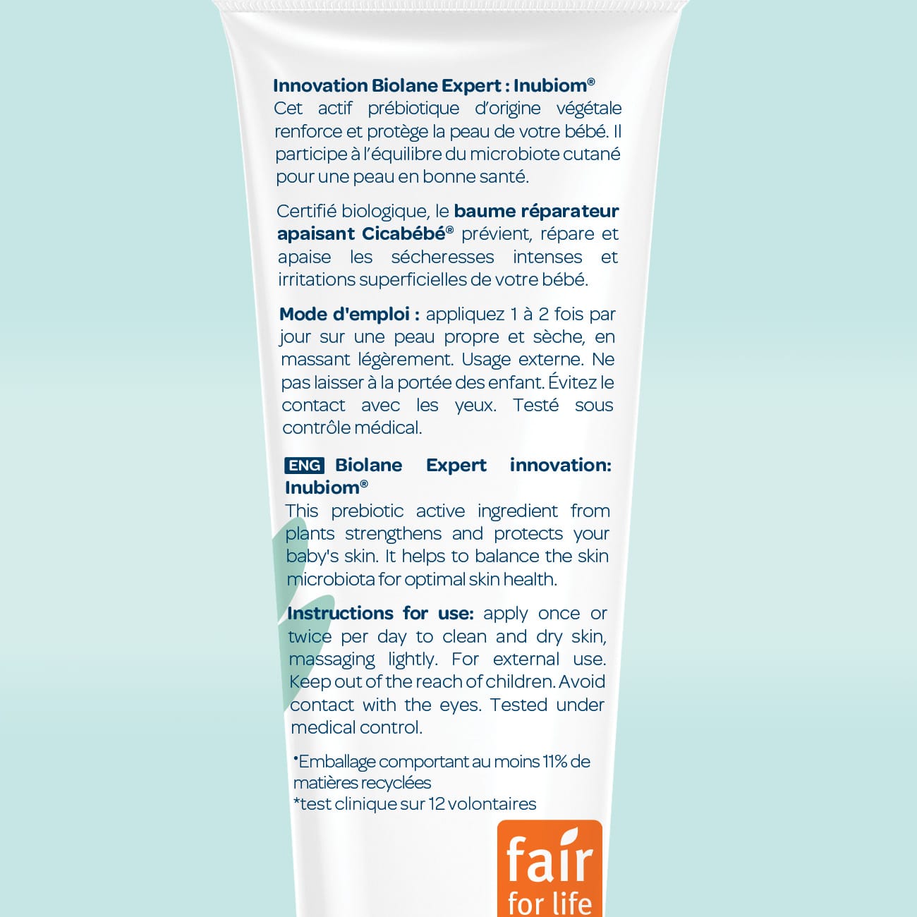 Cicabébé® certifié biologique Biolane Expert