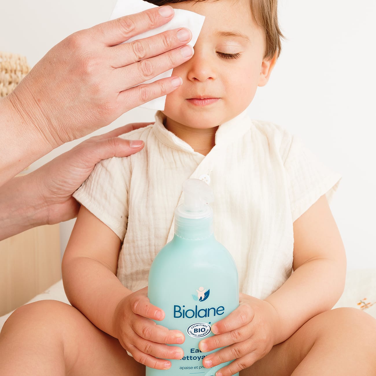 Eau nettoyante certifiée biologique