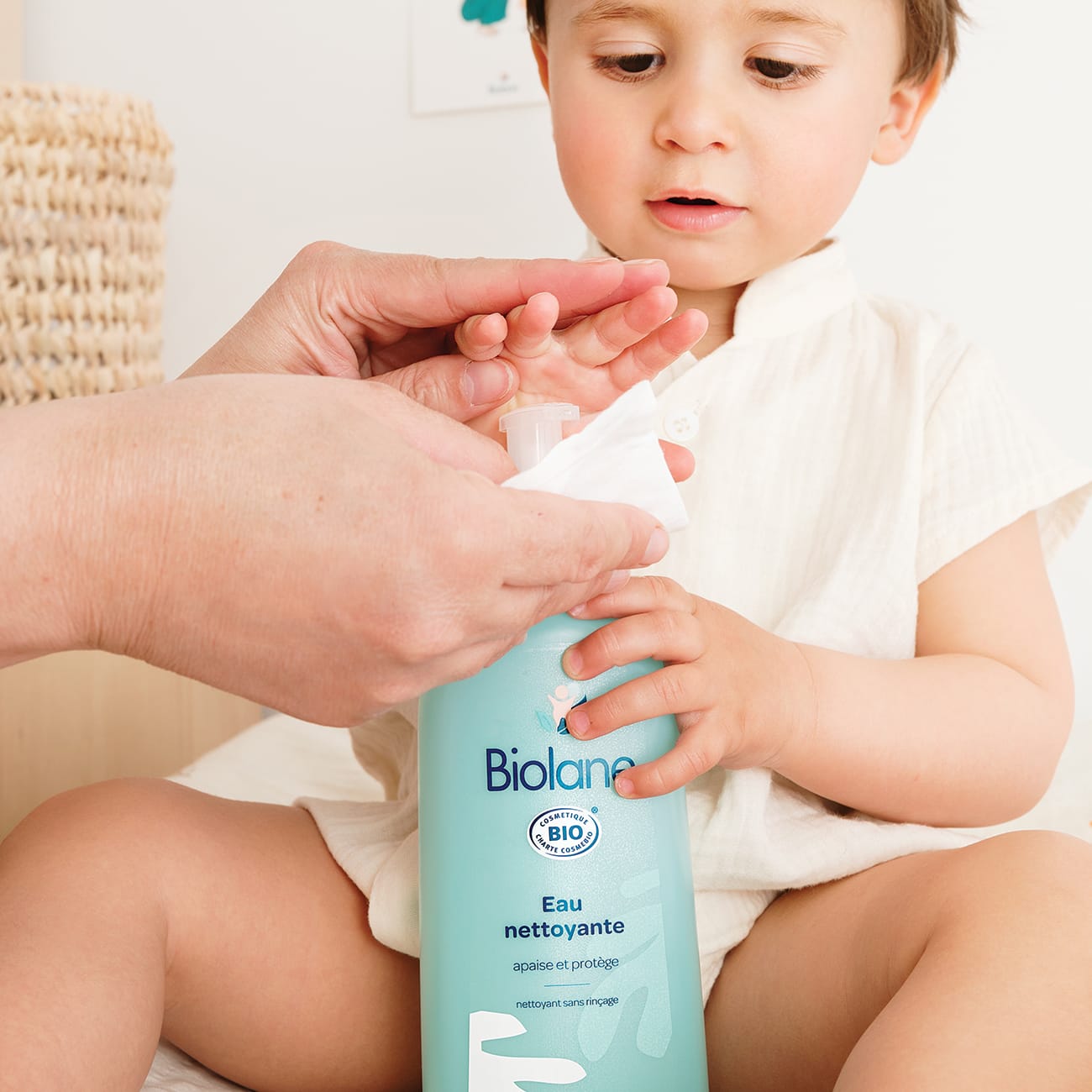 Eau nettoyante certifiée biologique