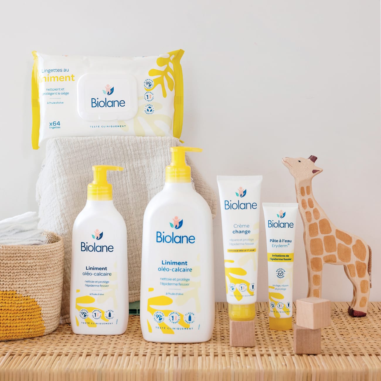 Lingettes au liniment