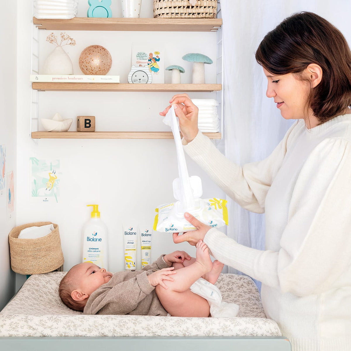 Lingettes au liniment